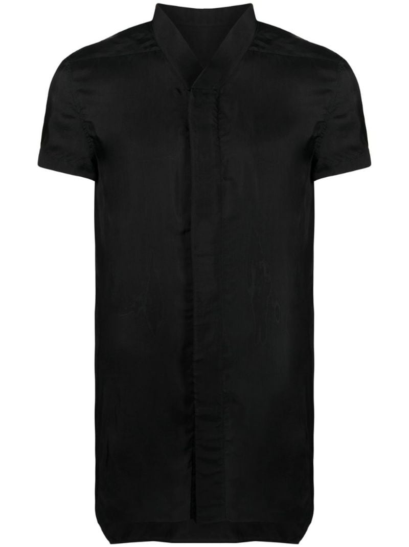 short-sleeved cotton shirt - 1