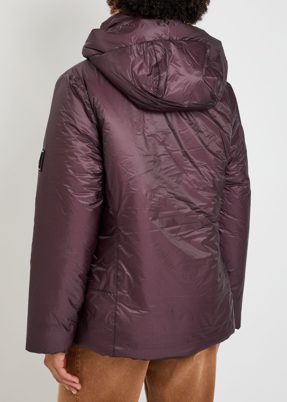 Rains Torna Hooded Padded Nylon Jacket - 3