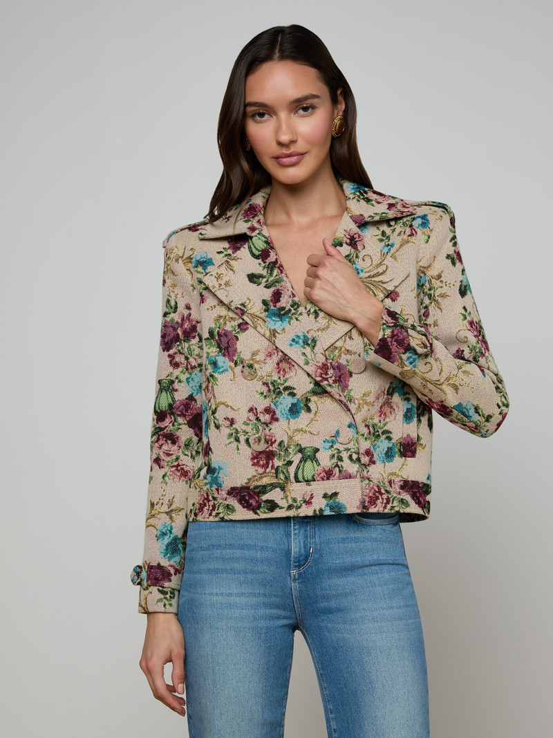 Xoey Cropped Trench Coat 4