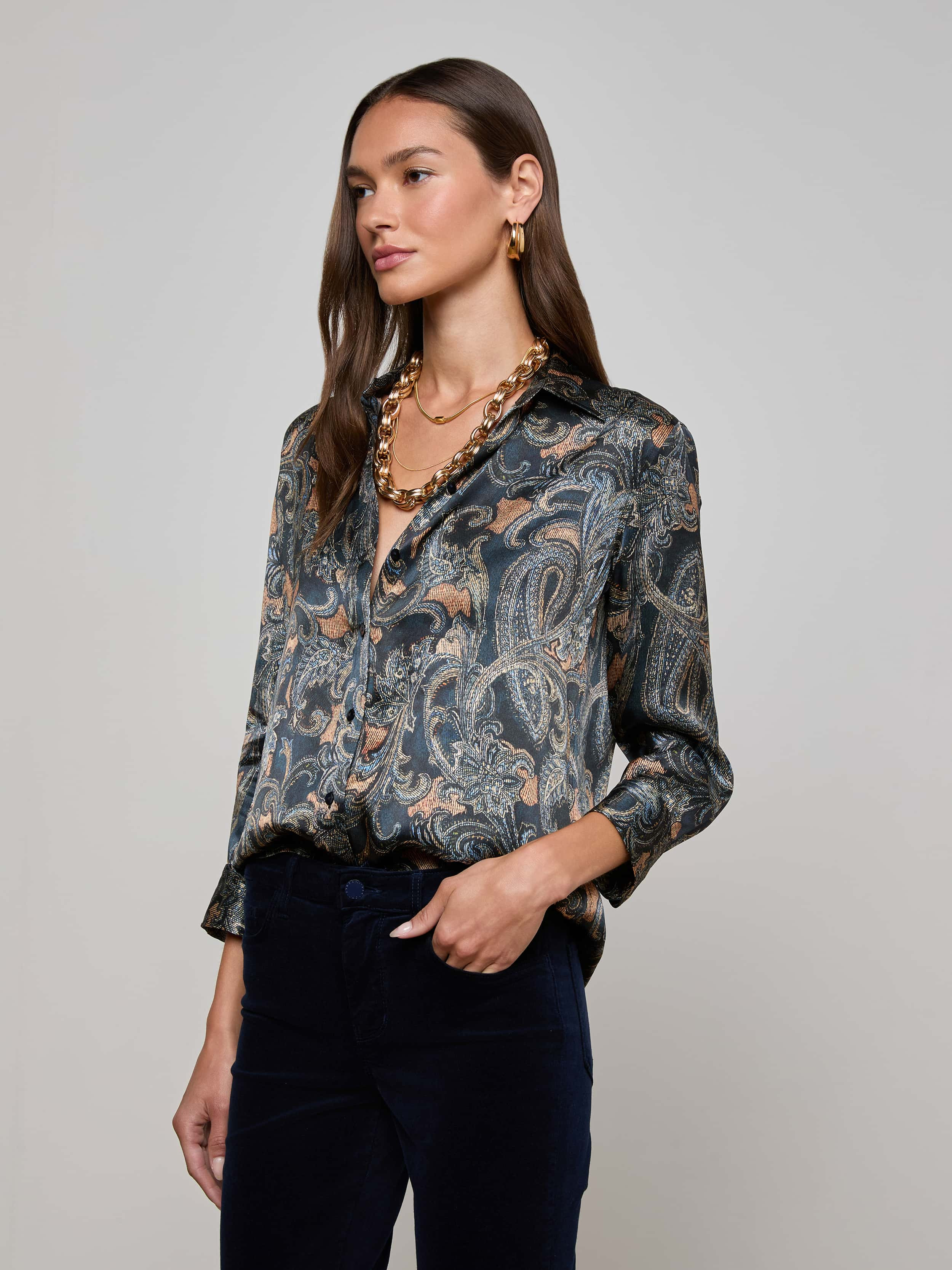 Dani Silk Blouse - 3