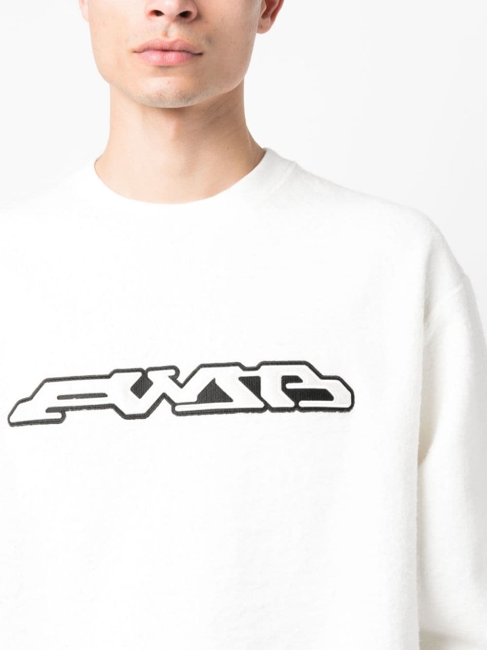 logo-print long sleeves sweatshirt - 6