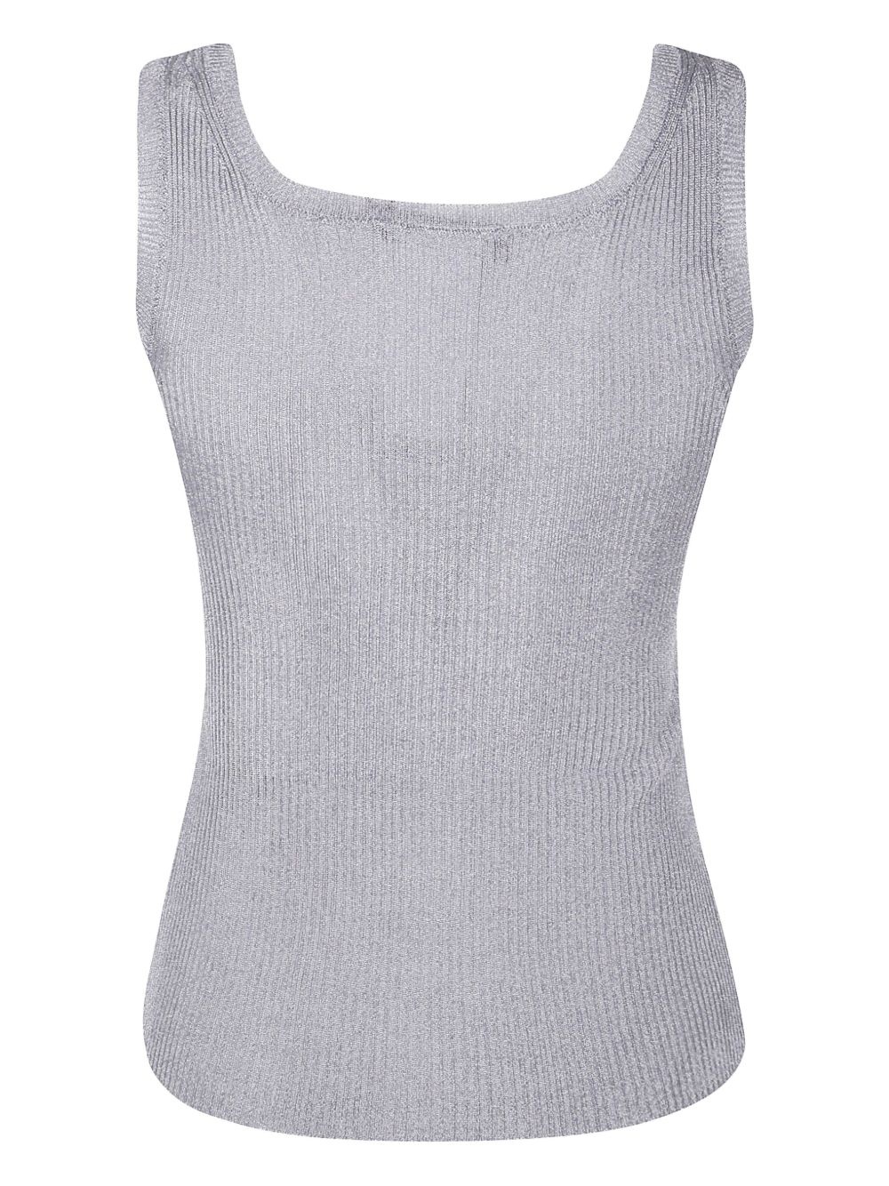 ribbed-knit tank top - 2