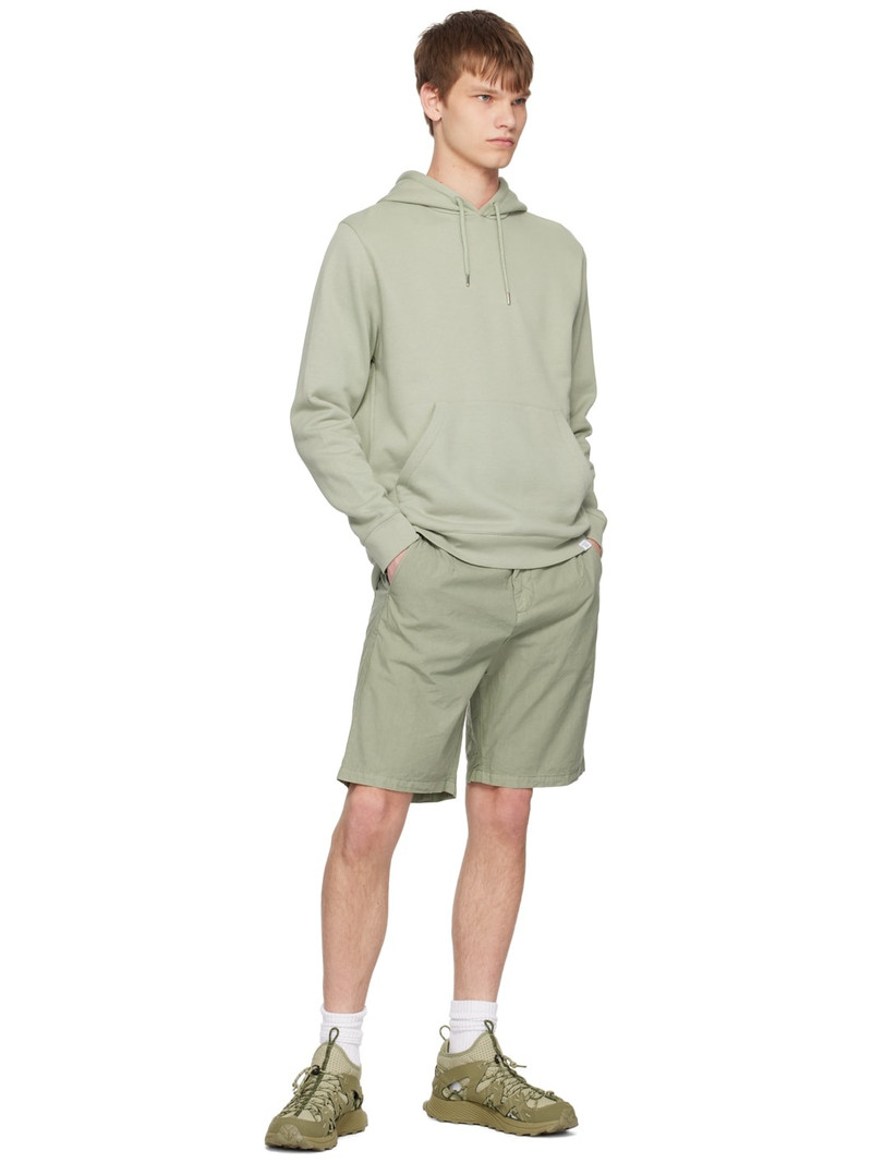 NORSE PROJECTS Green Vagn Hoodie outlook
