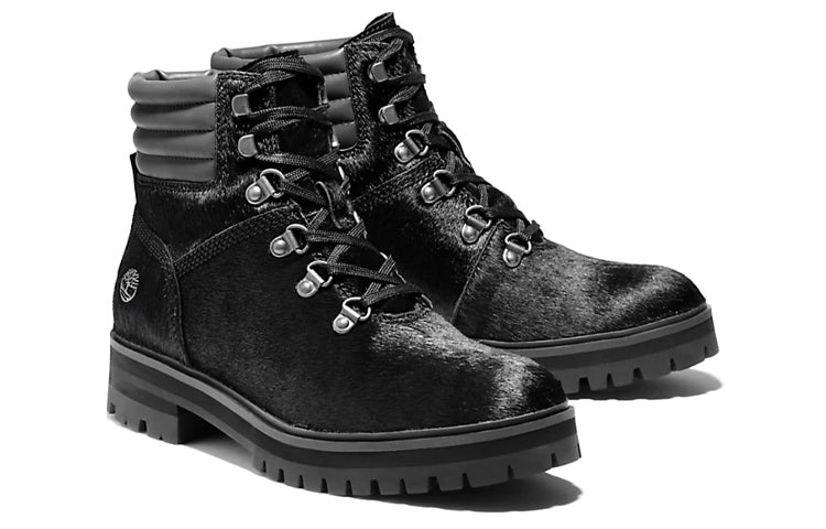 (WMNS) Timberland London Square Mid Hiker 'Black Sheep Fur' A2GD3001 - 2