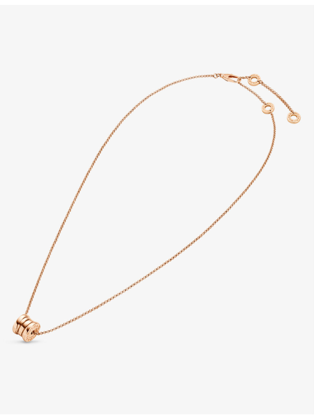 B.zero1 18ct rose-gold pendant necklace - 2