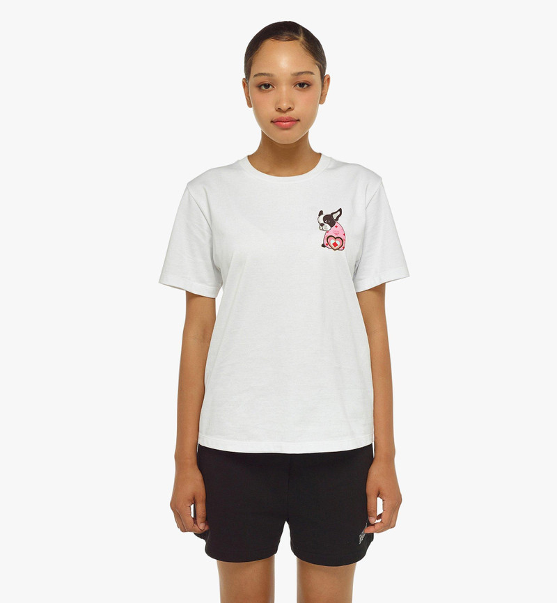 MCM Women’s M Pup Love T-Shirt in Organic Cotton outlook