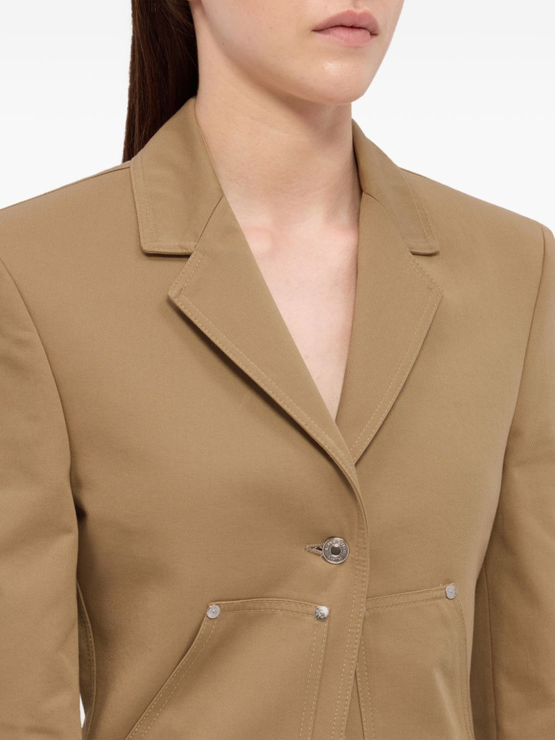 button-fastening blazer 5