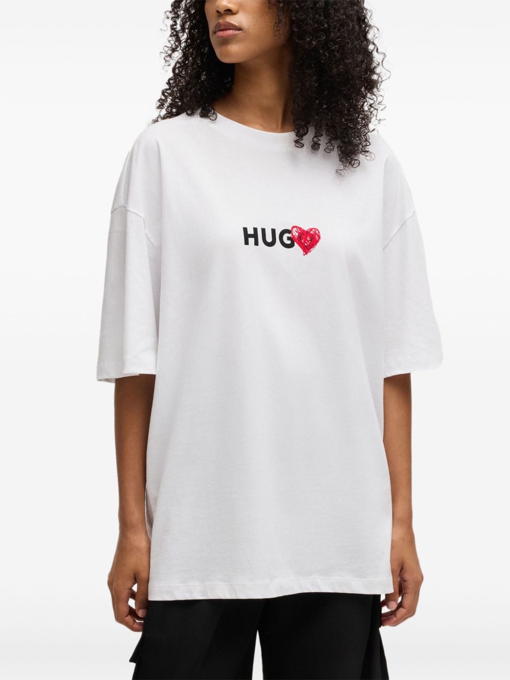 logo-print T-shirt - 3