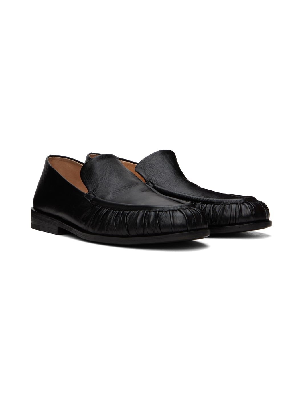 Black Mocassino Loafers - 4