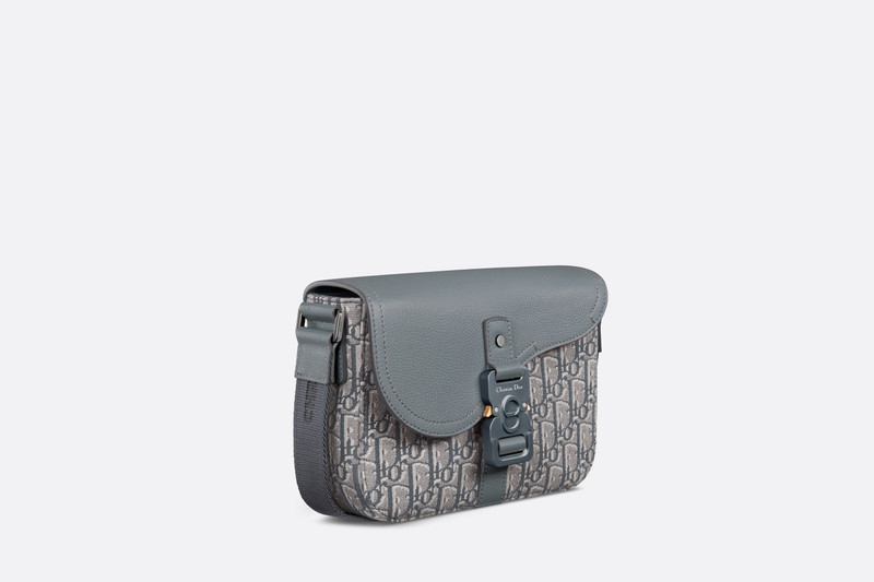 Small Saddle Messenger Bag with Flap 3