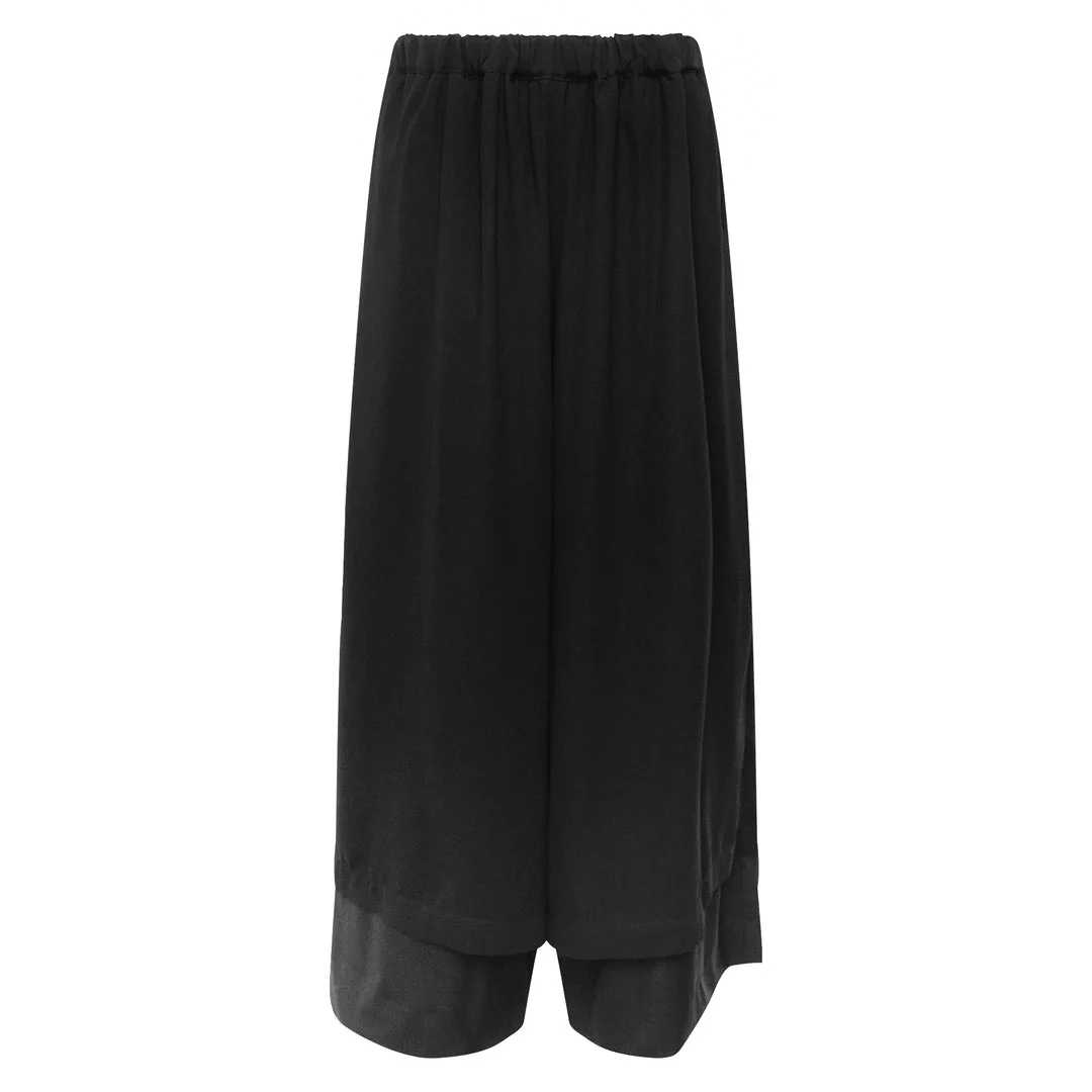 Wide-Leg Tailored Pants - 1