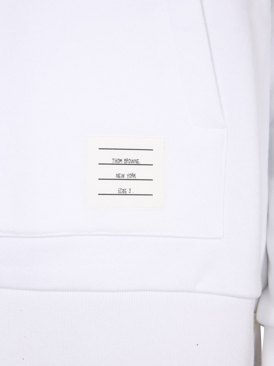 【関税&送料込】Thom Browne Felpa Con Cappuccio Classic Loopback Full Zip Hoodie | Thom Browne
