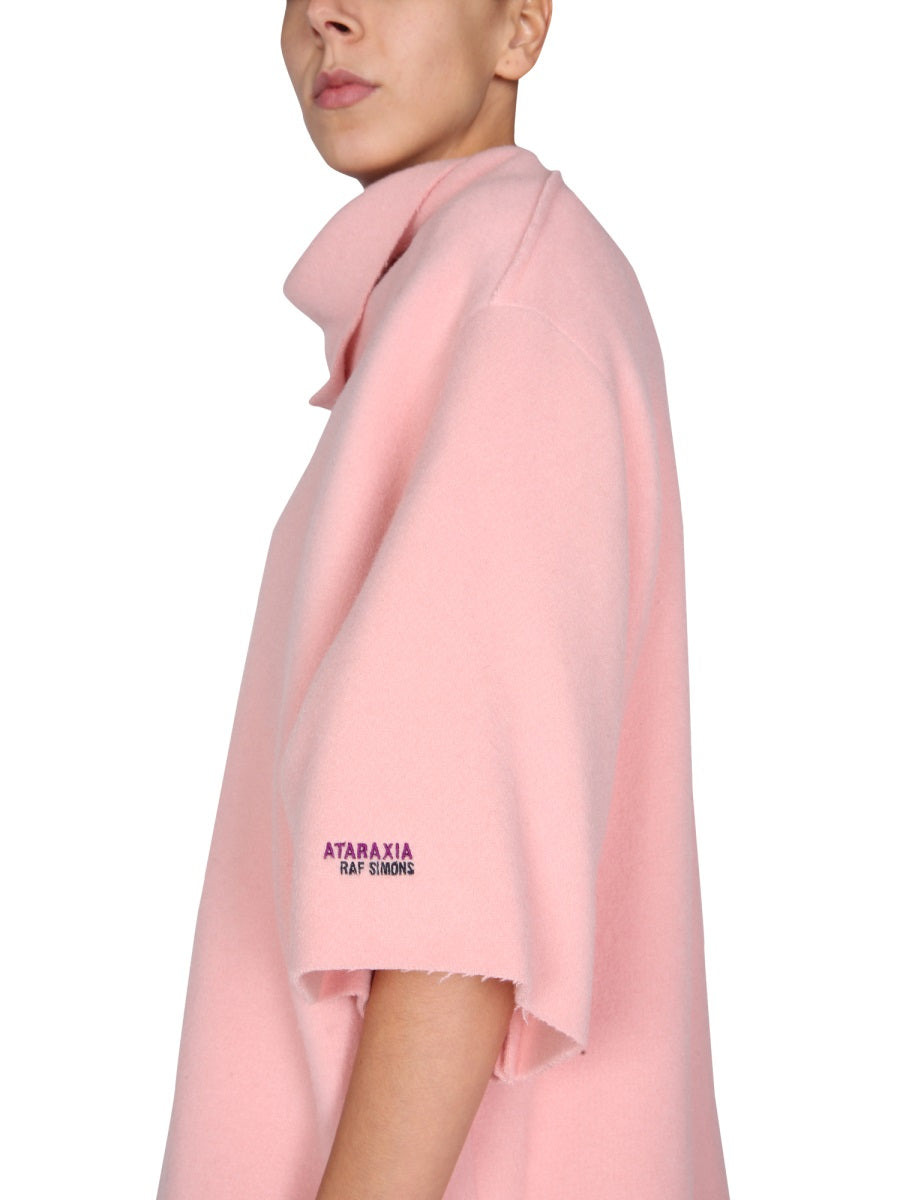 Raf Simons Women "Ataraxia" Wool Blend Dress - 4
