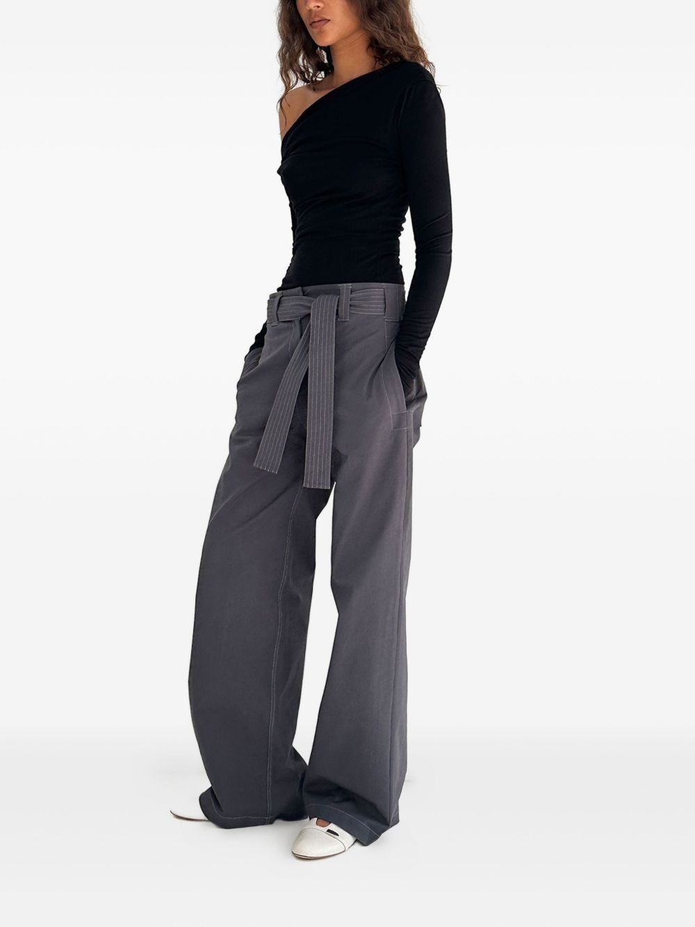 Elemental Manahou asymmetric off-shoulder top - 2