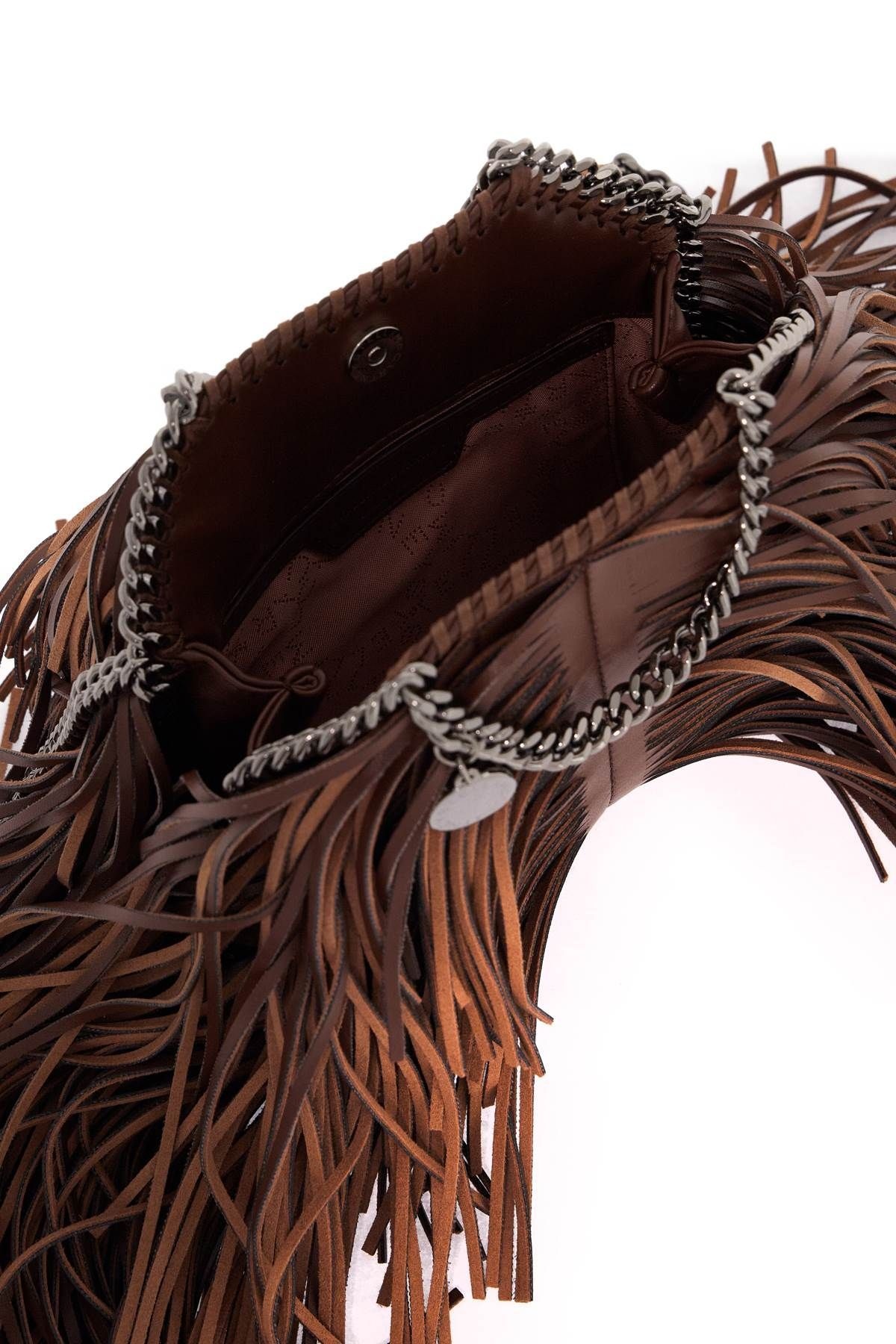 MINI FALABELLA TOTE BAG WITH FRINGES - 4