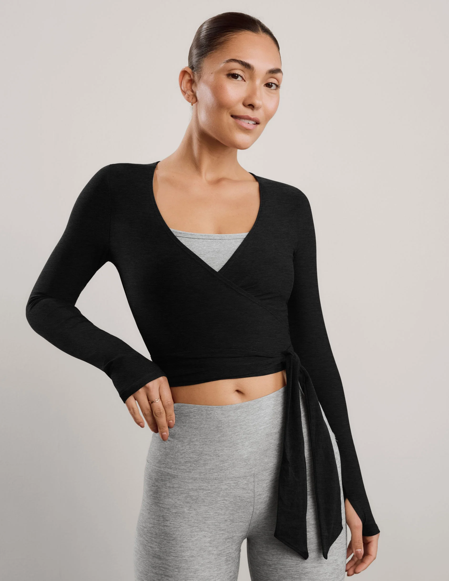 Featherweight Waist No Time Wrap Top - 1