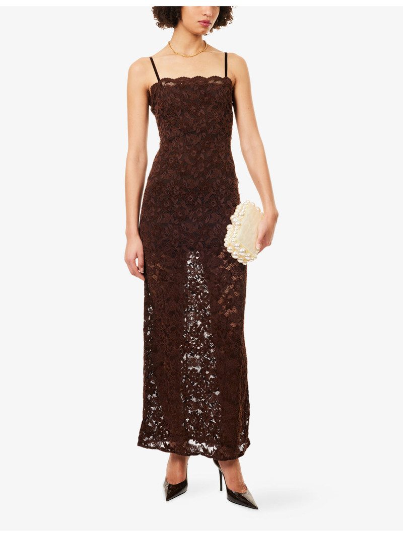 BEC + BRIDGE Pamela Floral Stretch-Woven Maxi Dress outlook