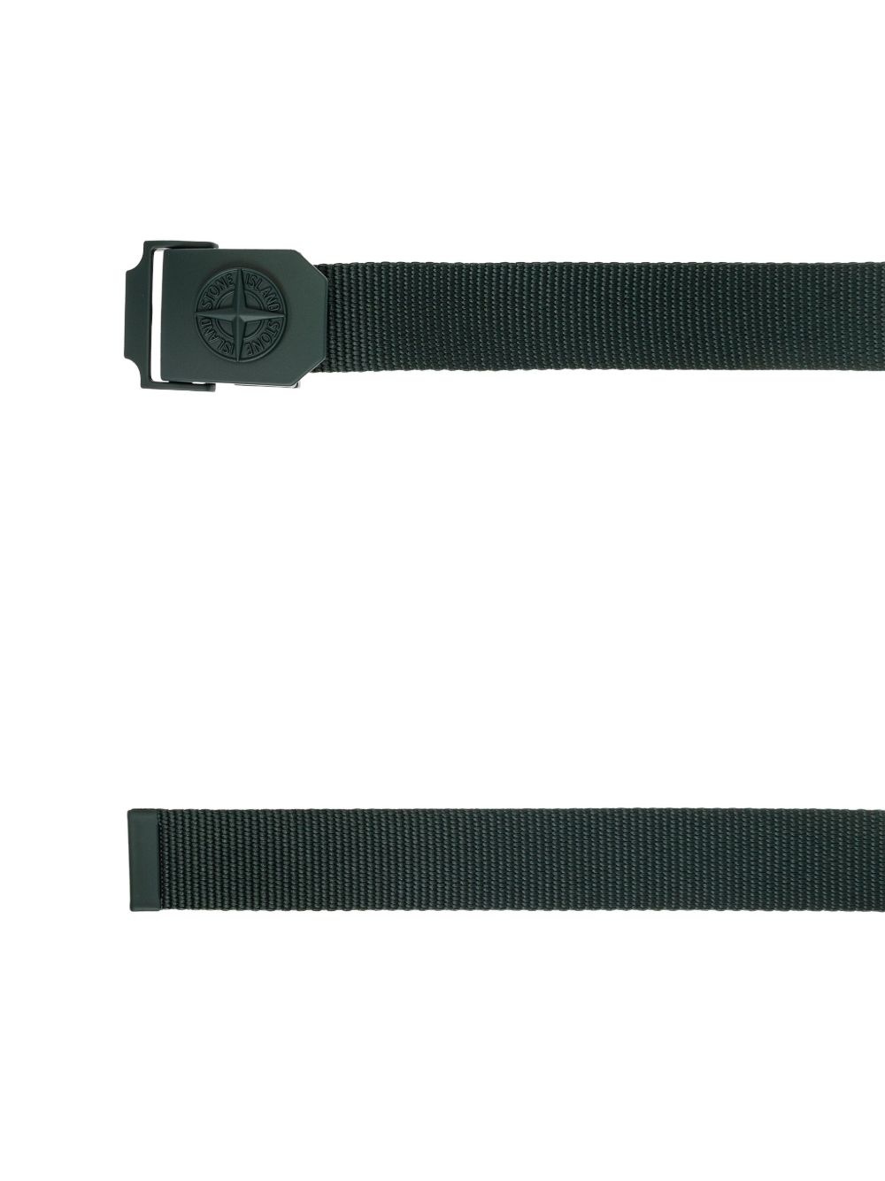 Compass-logo buckle belt - 3