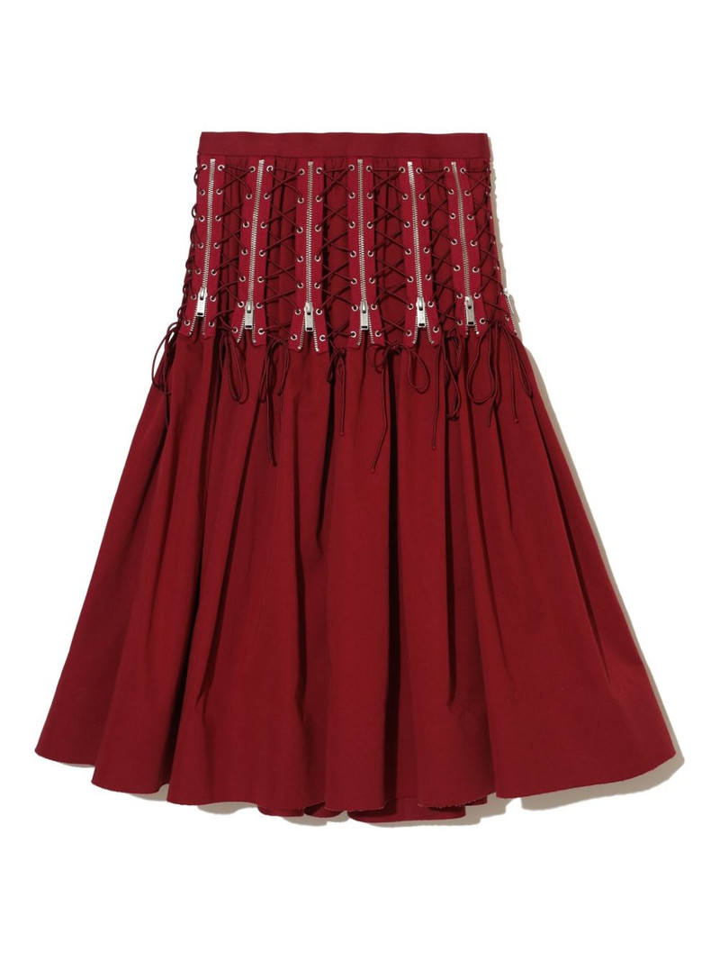 high-waisted pleated skirt 1