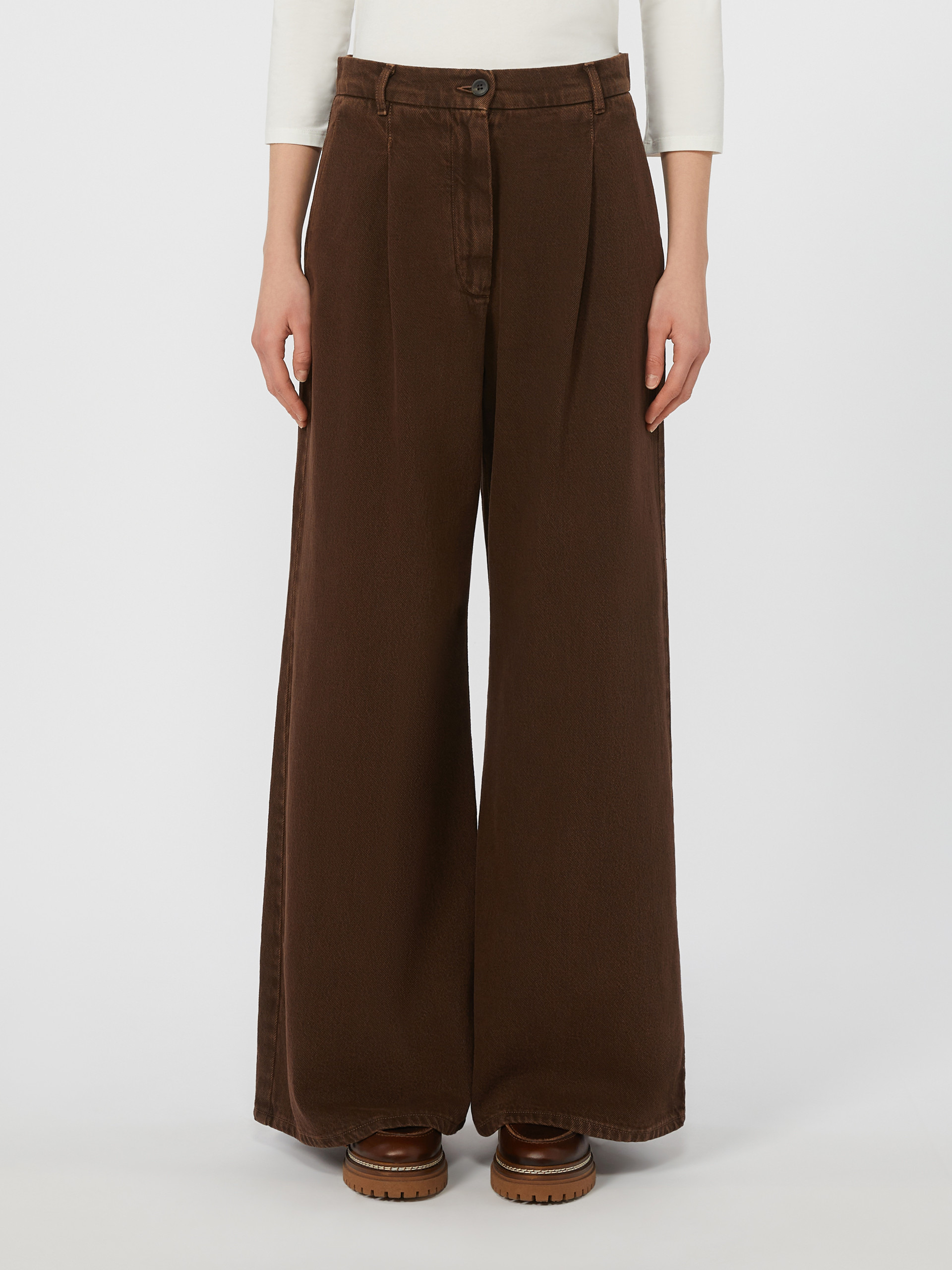 NANDA Cotton bull trousers - 3