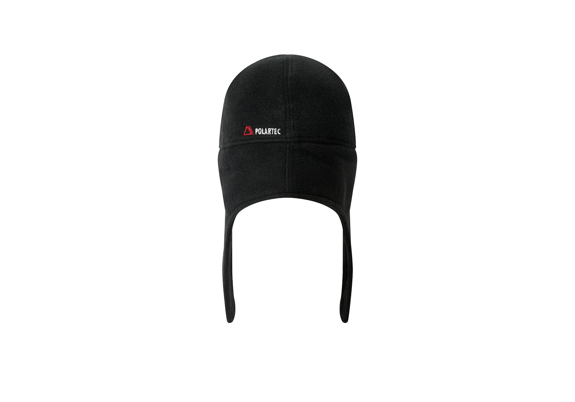 POLARTEC EAR FLAPPER HAT BLACK - 4