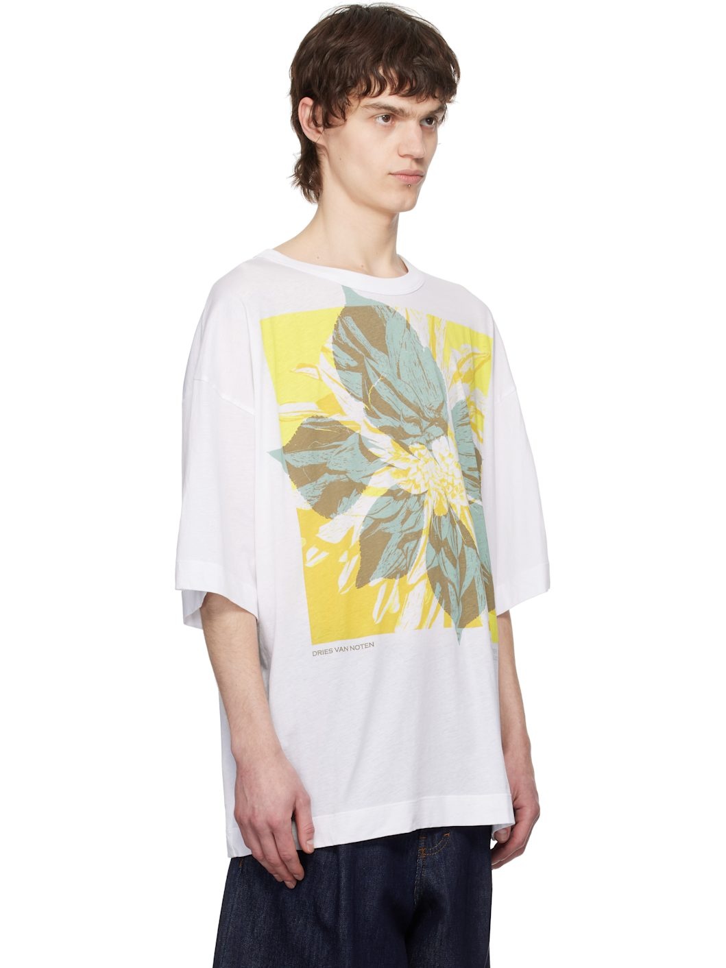 White Logo Graphic T-shirt - 2