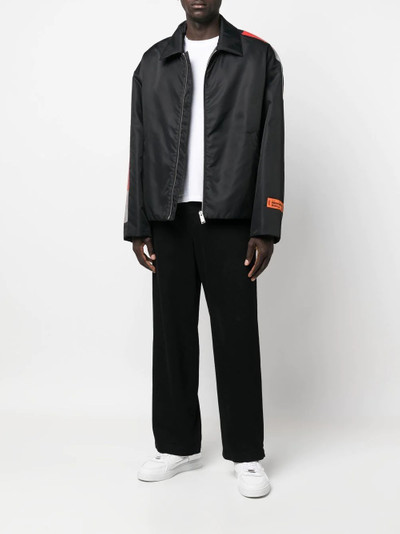 Heron Preston Security-uniform tape-detail jacket outlook