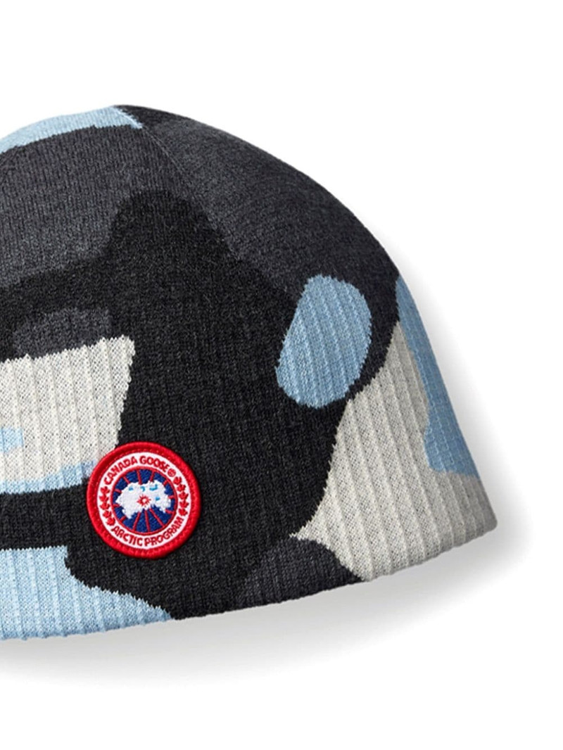 Canada Goose x Kidsuper x NBA jacquard beanie outlook