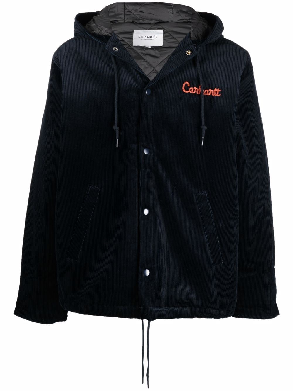 Dennis corduroy varsity hooded jacket - 1