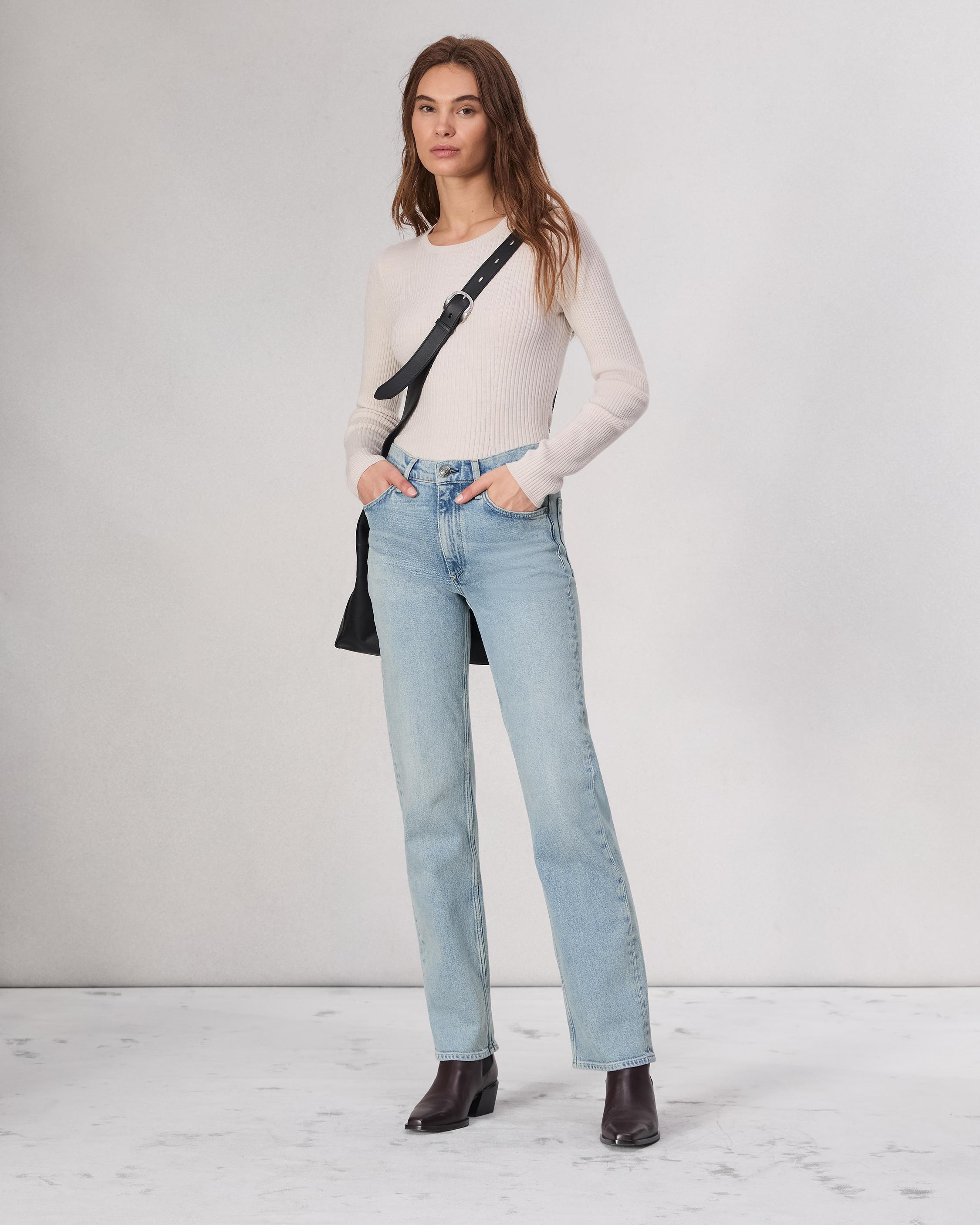 Harlow Full Length Straight Jean
Vintage Stretch Denim - 2
