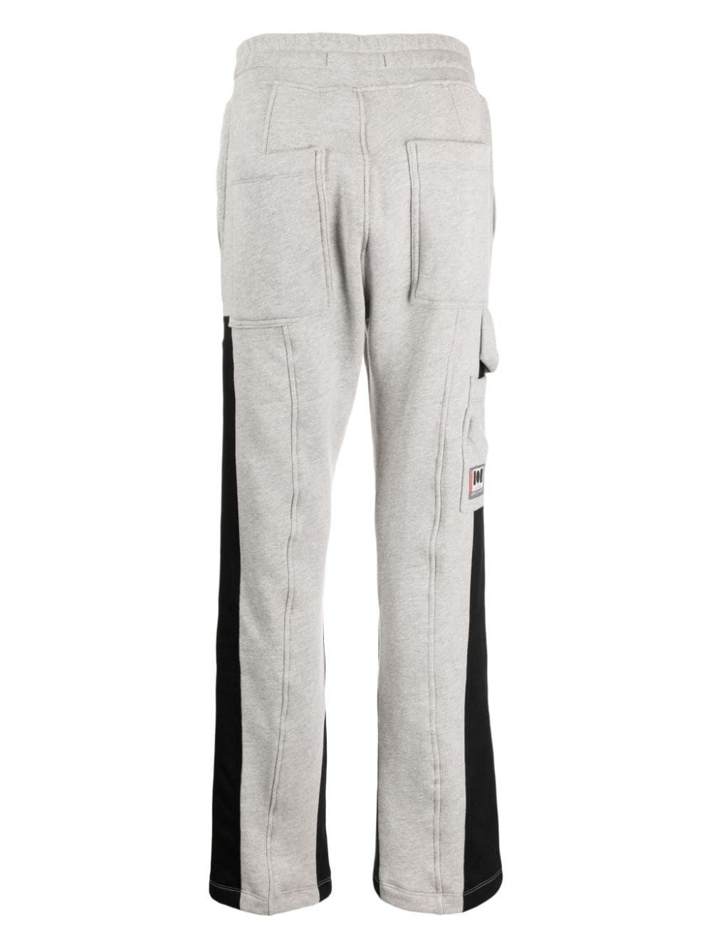 panelled straight-leg trousers - 2