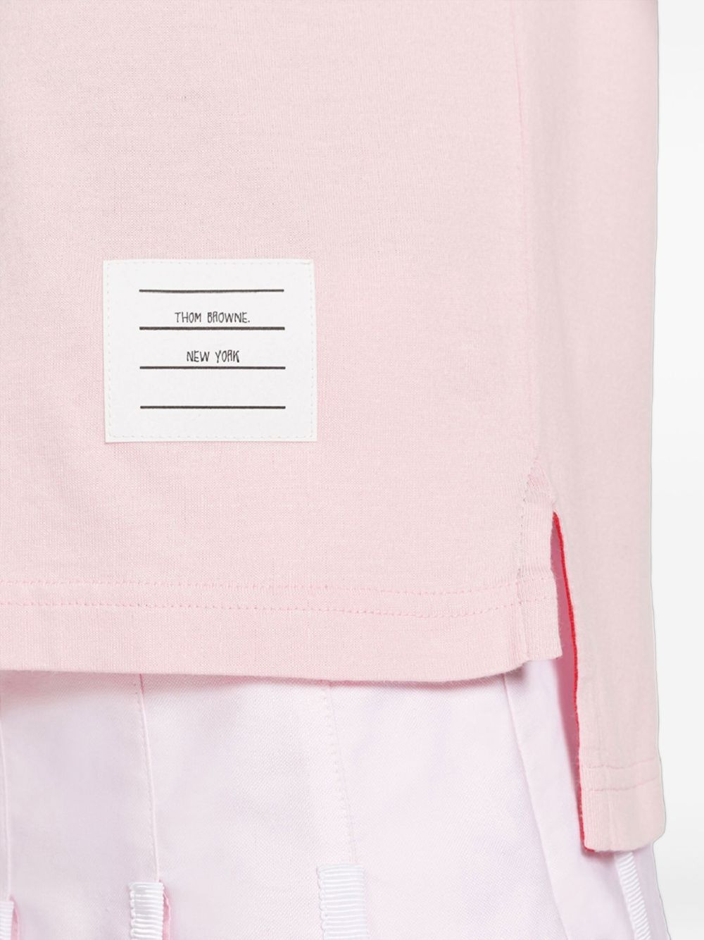 four-bar sleeve T-shirt - 4
