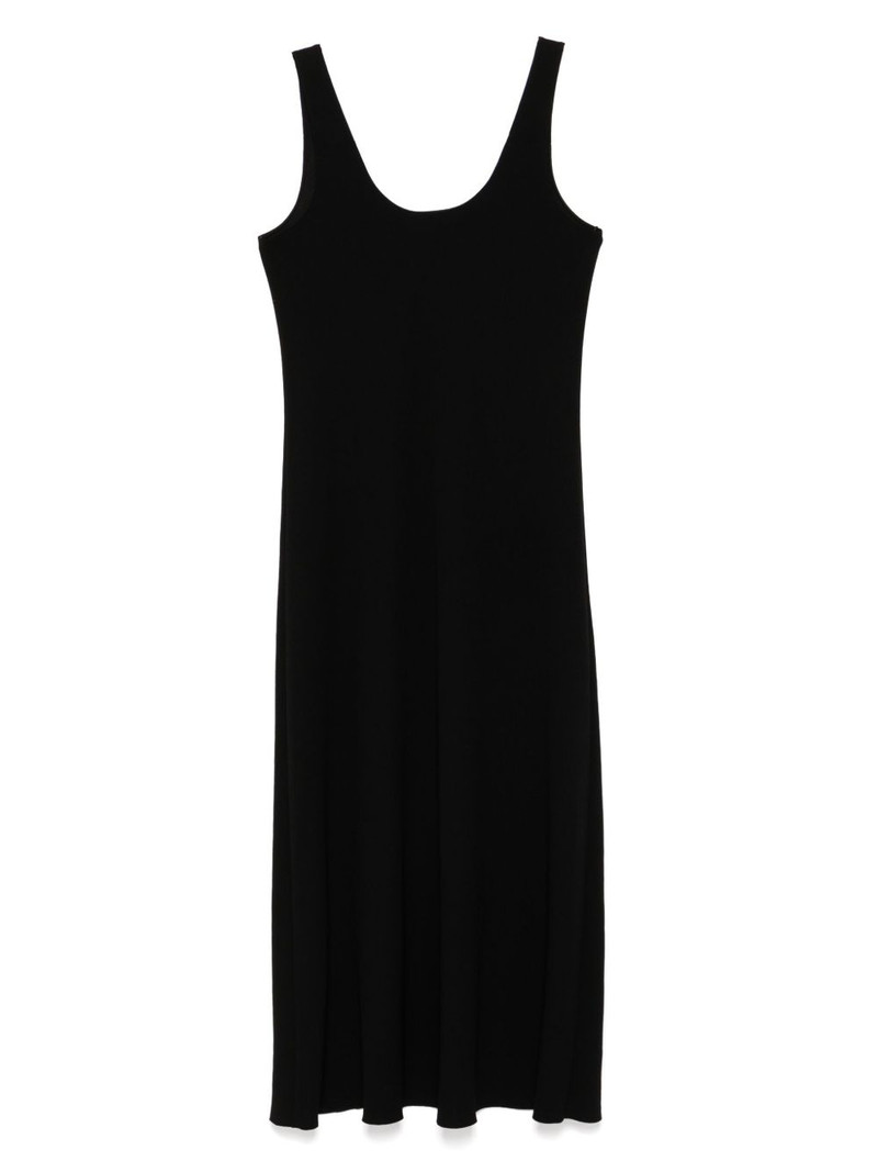 Vince scoop-neck midi dress outlook