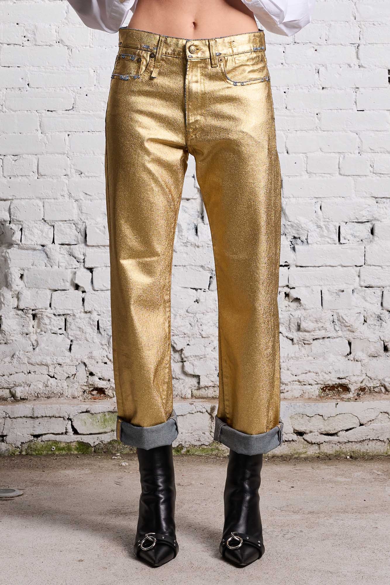 BOYFRIEND JEAN - GILDED INDIGO - 4
