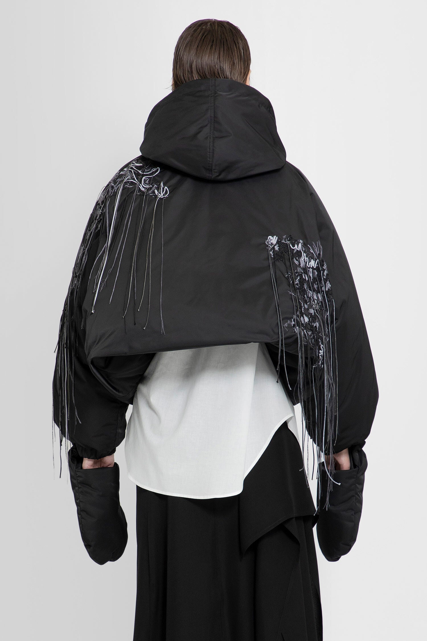 YOHJI YAMAMOTO WOMAN BLACK JACKETS - 4