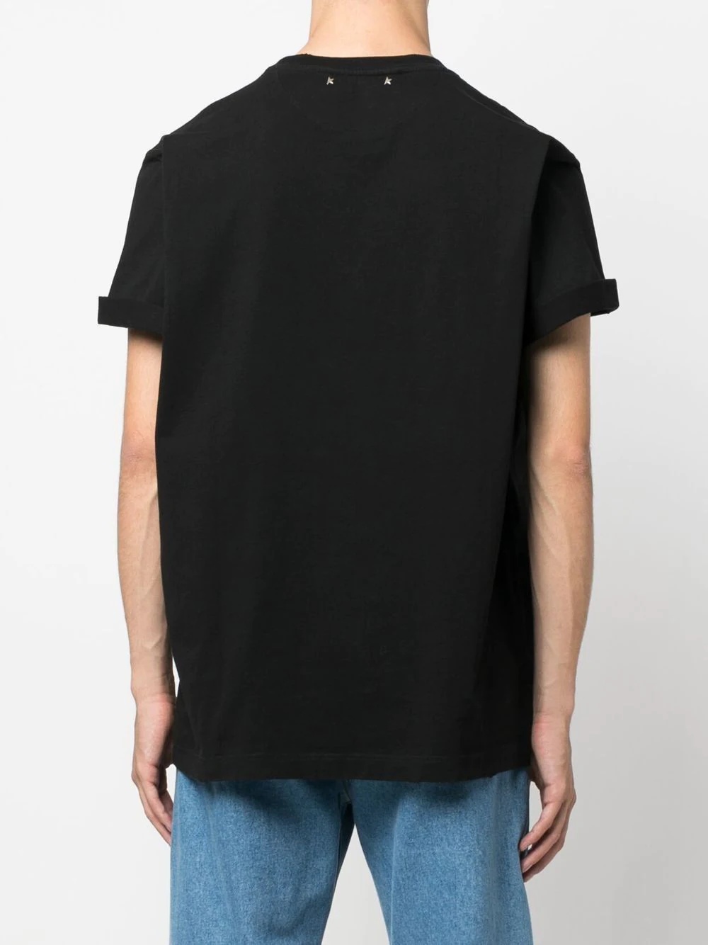 crew neck cotton T-shirt - 4