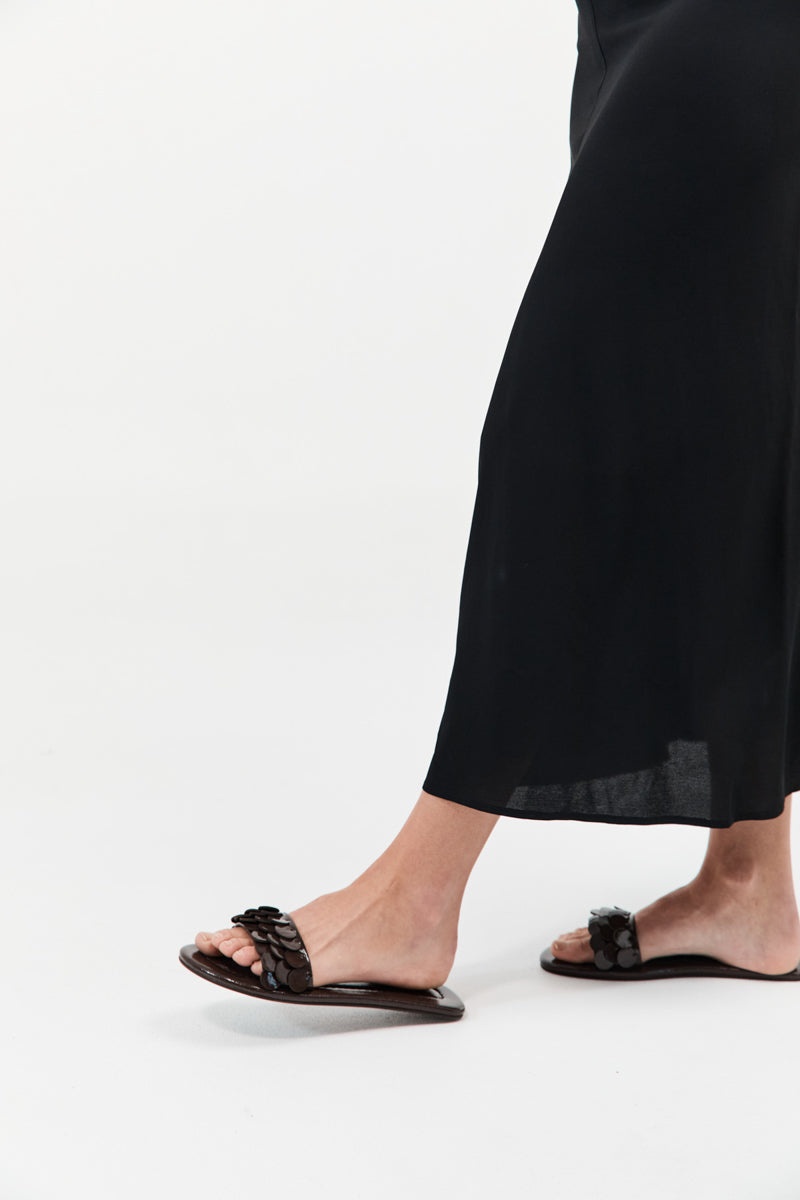 Paillette Slide - Patent Fudge - 5