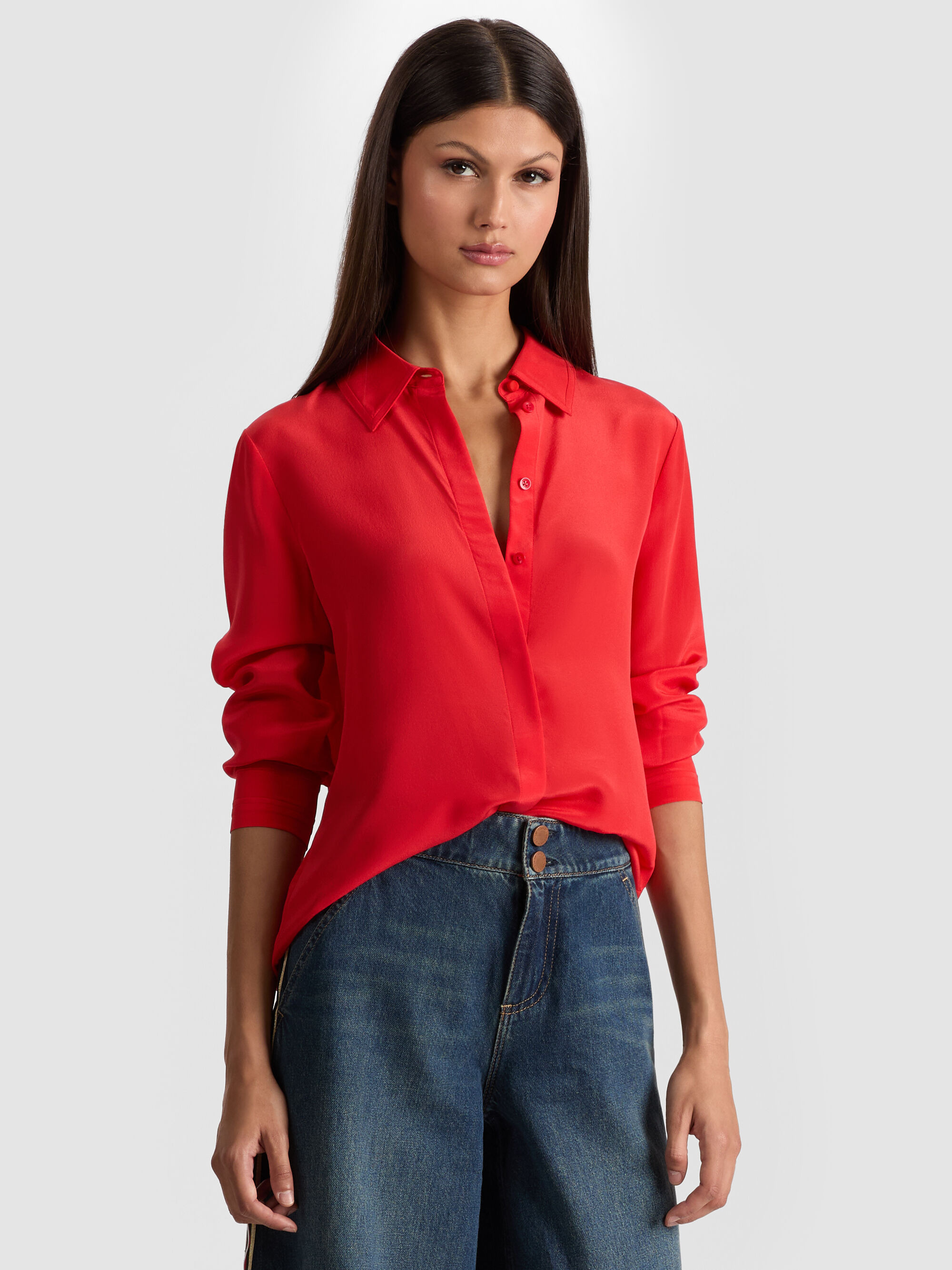 WILLA SILK BLOUSE - 2