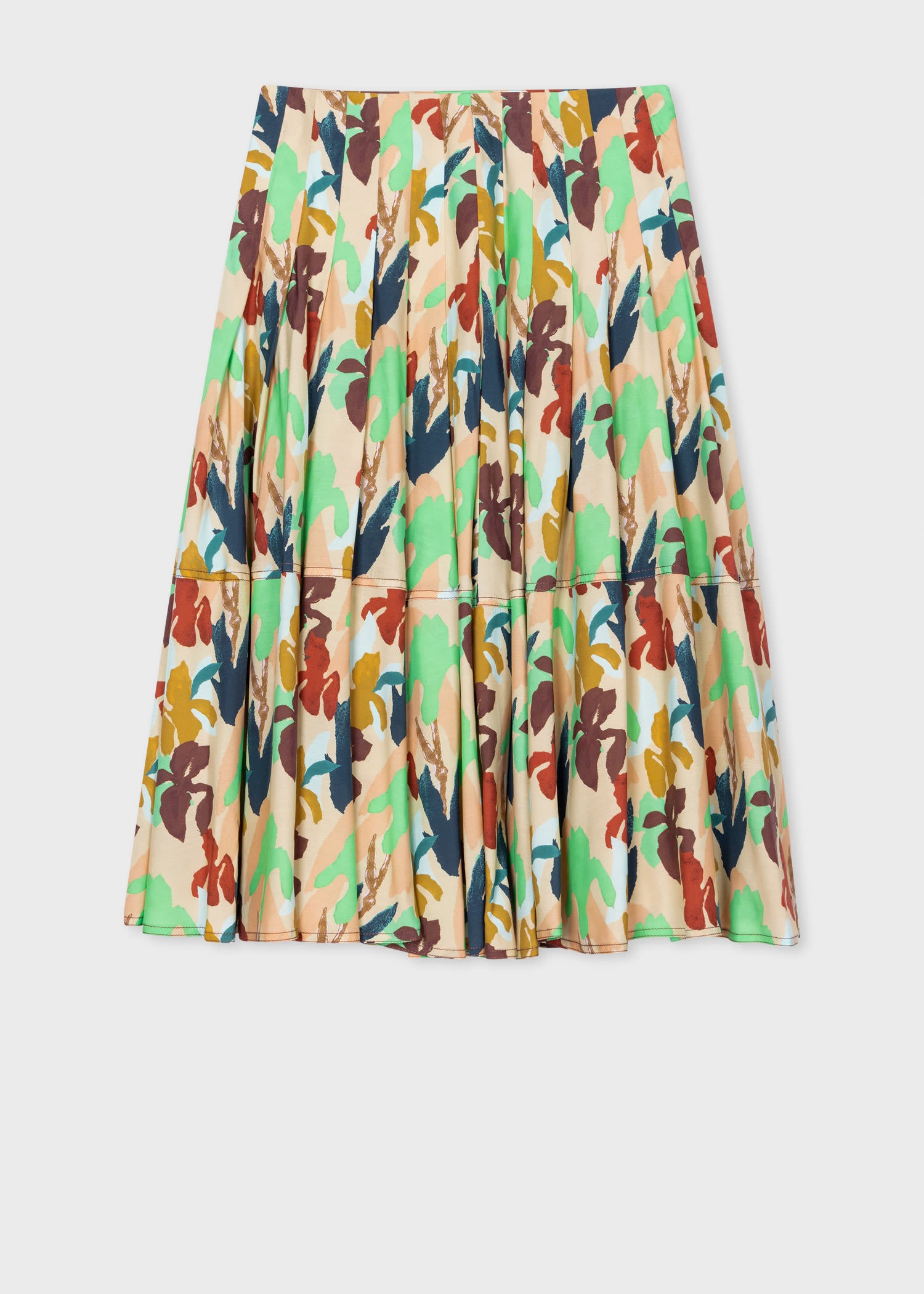 'Iris' Pleated Skirt - 1
