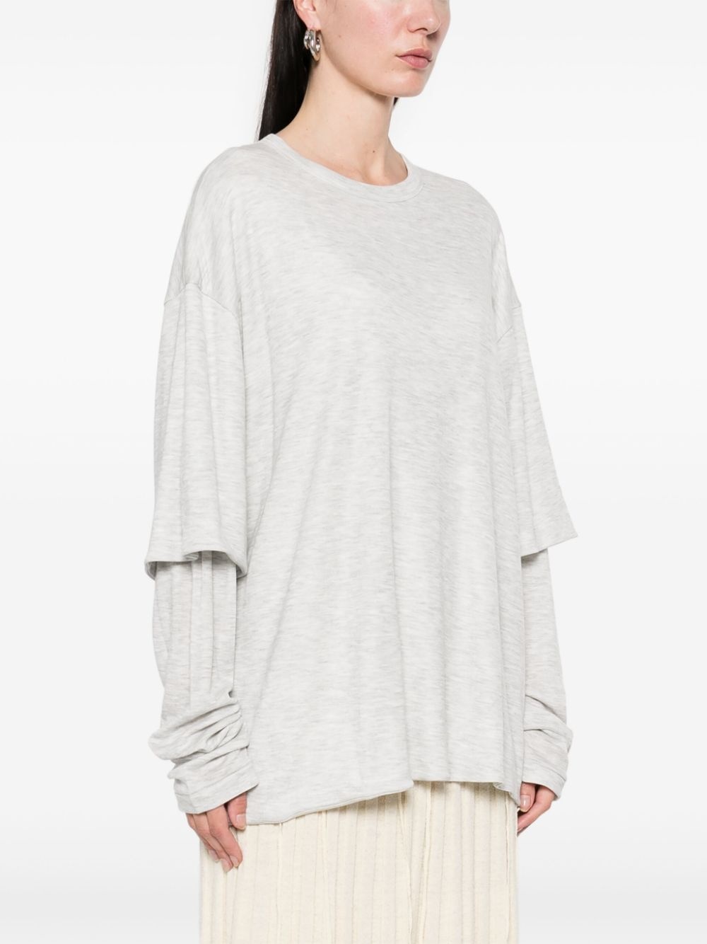 layered T-shirt - 3