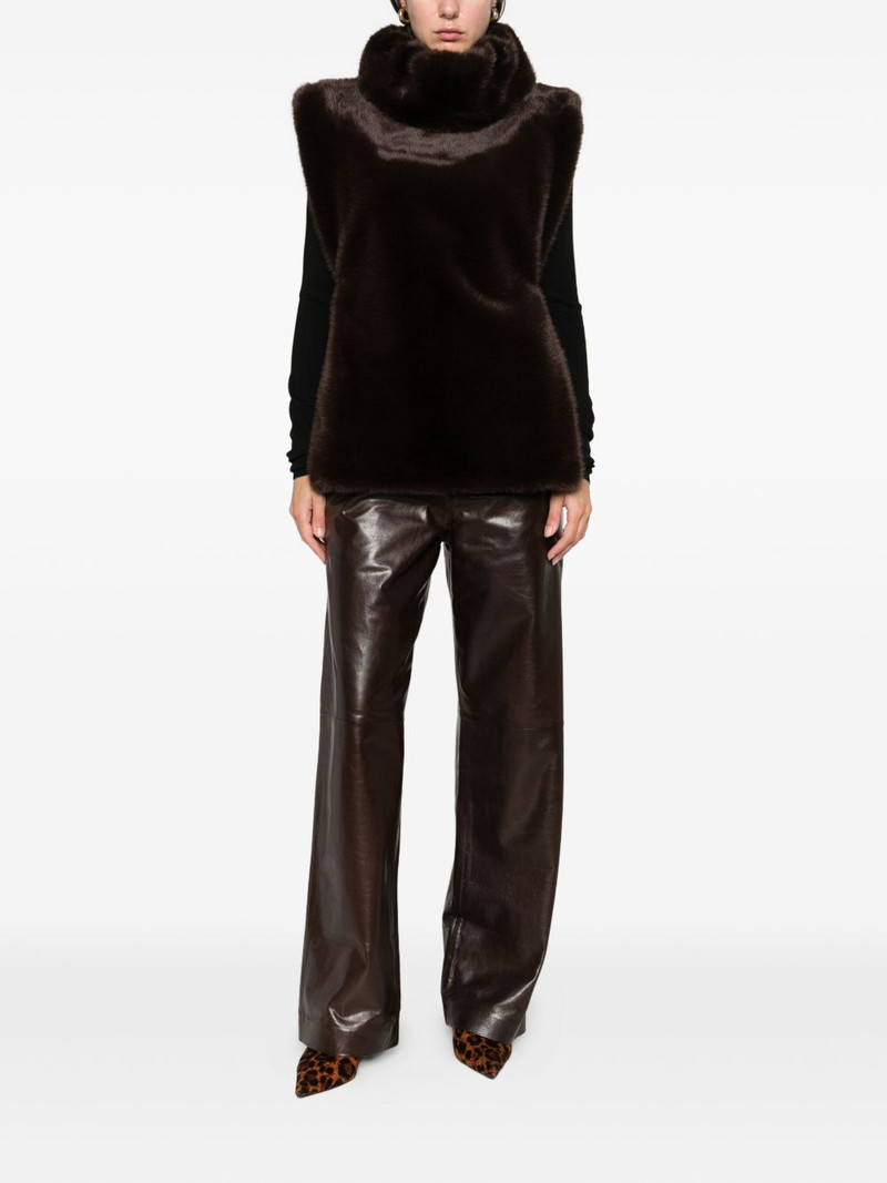 DARKPARK roll-neck button gilet outlook