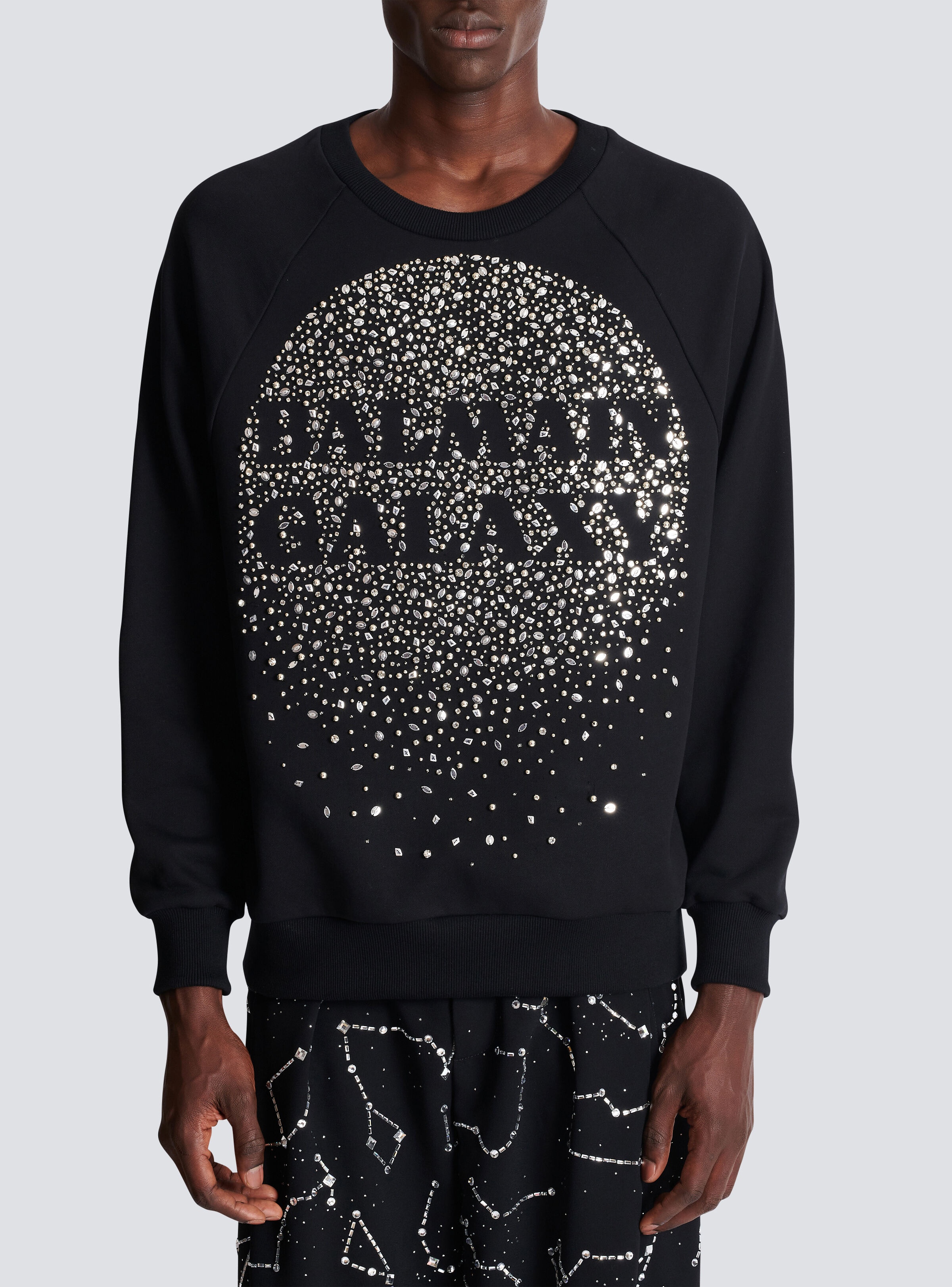 Balmain Galaxy embroidered sweatshirt - 5