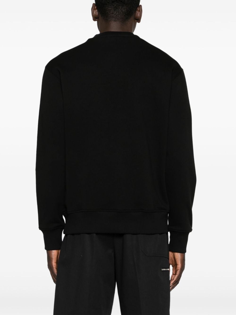 V-Emblem cotton sweatshirt - 4