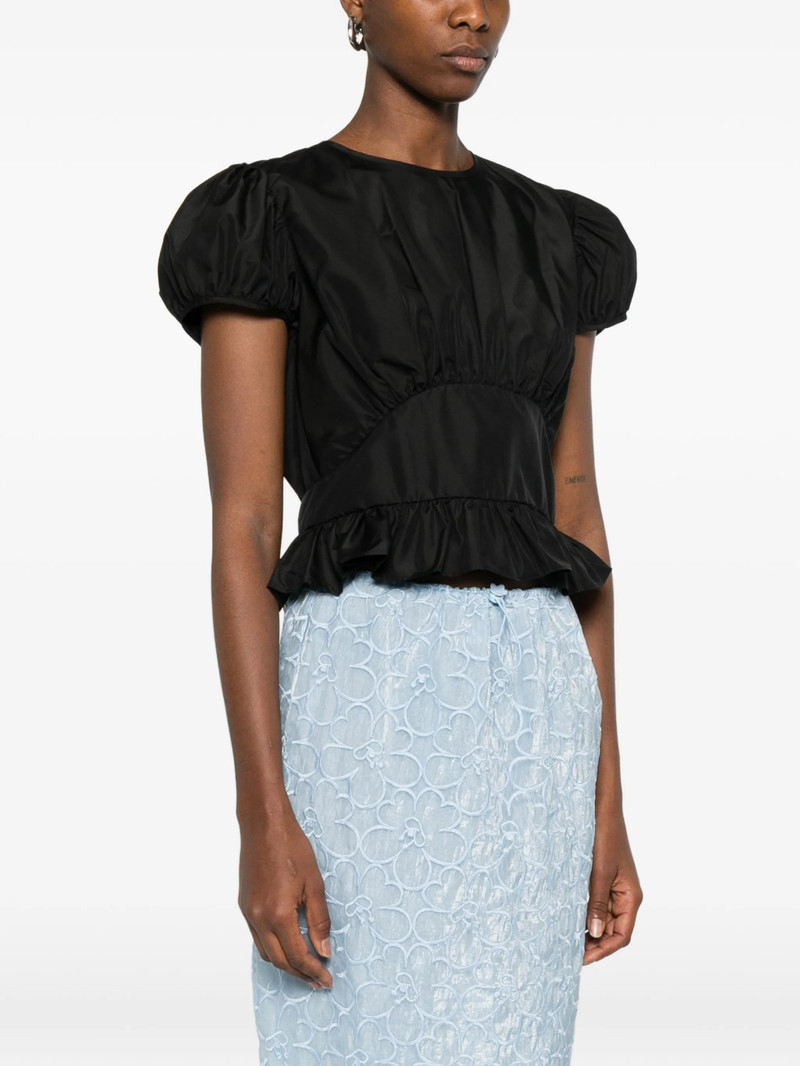 CECILIE BAHNSEN Cecilie Bahnsen CECILIE BAHNSEN CRISTOBAL TOP RECYCLED SHORT PUFF SLEEVE outlook