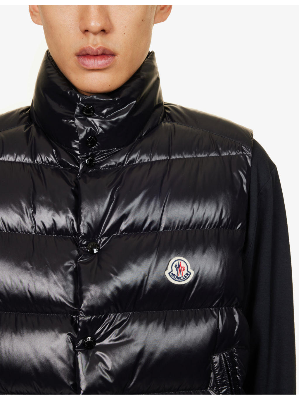 Tibb branded shell-down gilet - 5