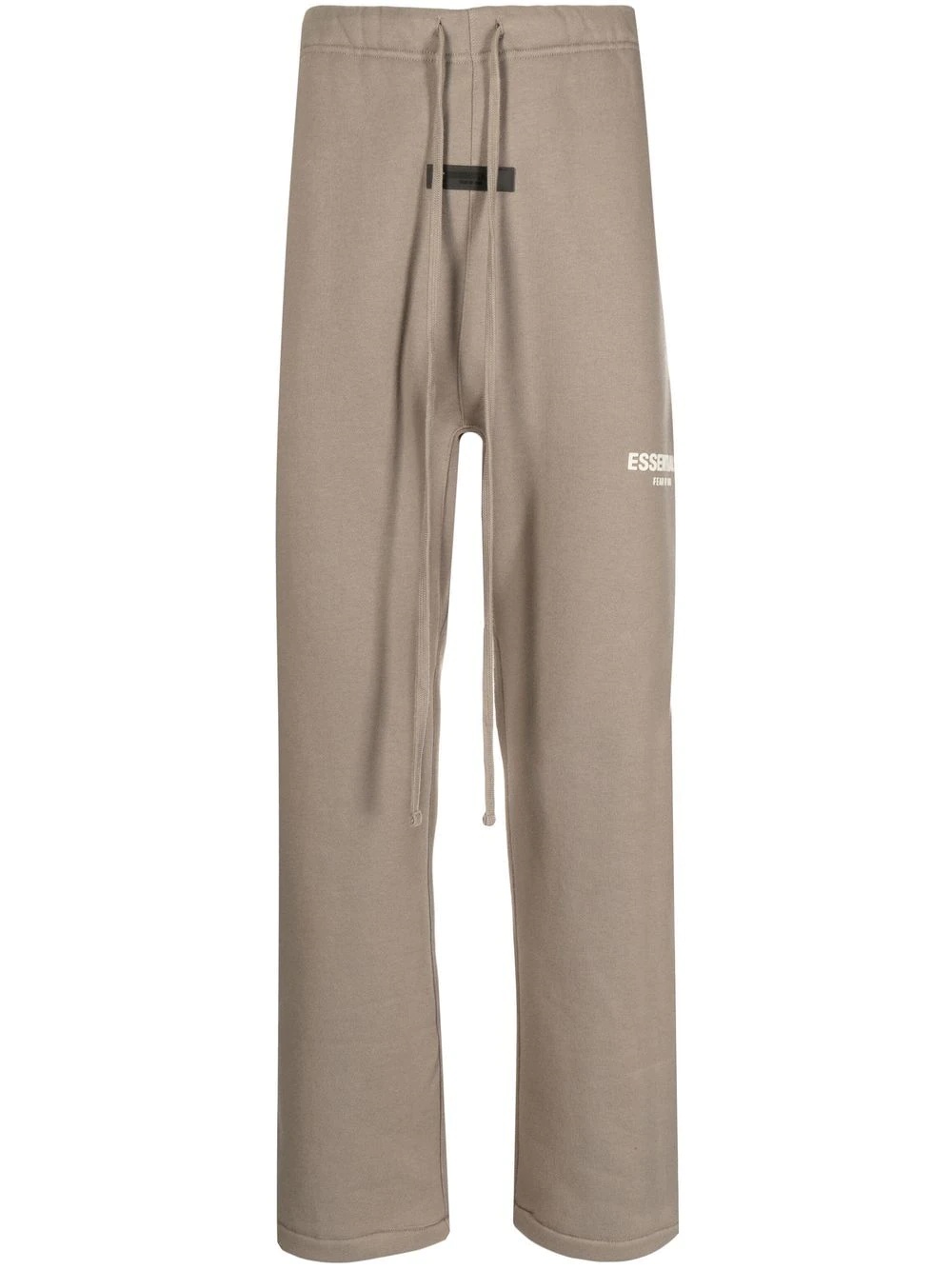 drawstring-fastening track pants - 1