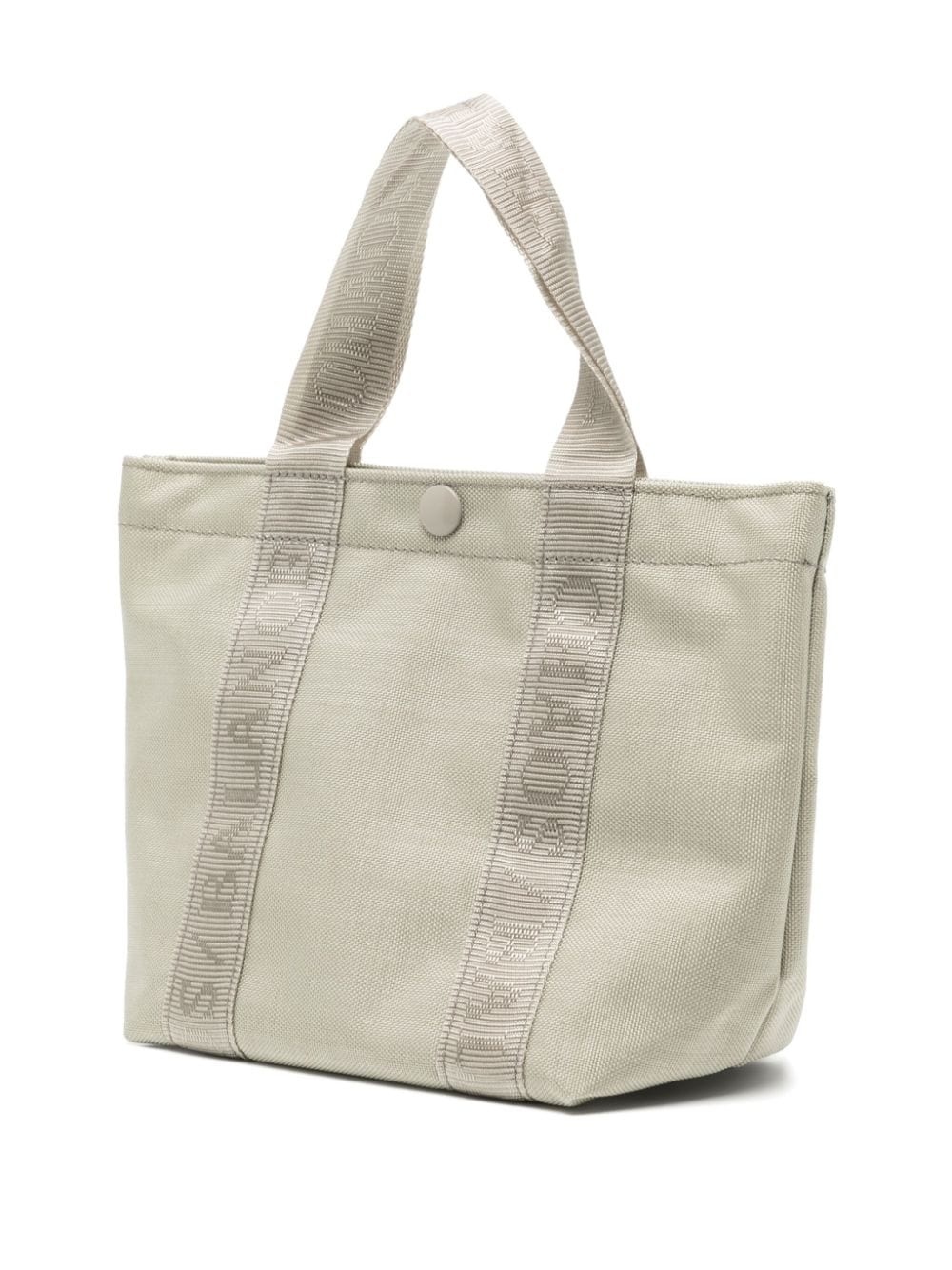 logo-print canvas tote bag - 2