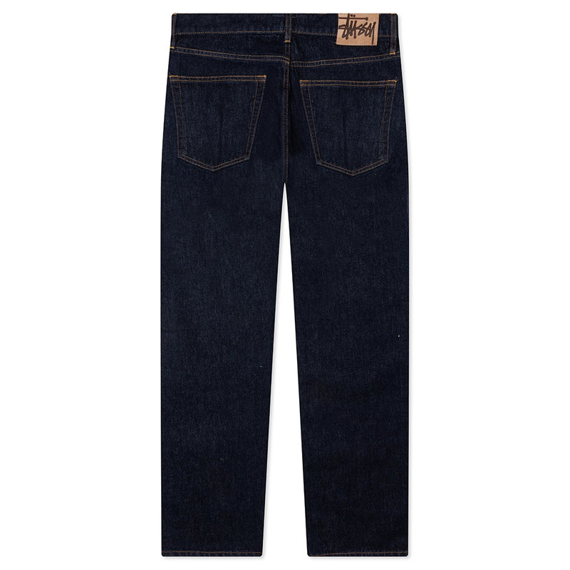 Stüssy NEW CLASSIC JEANS DENIM - RINSED INDIGO outlook