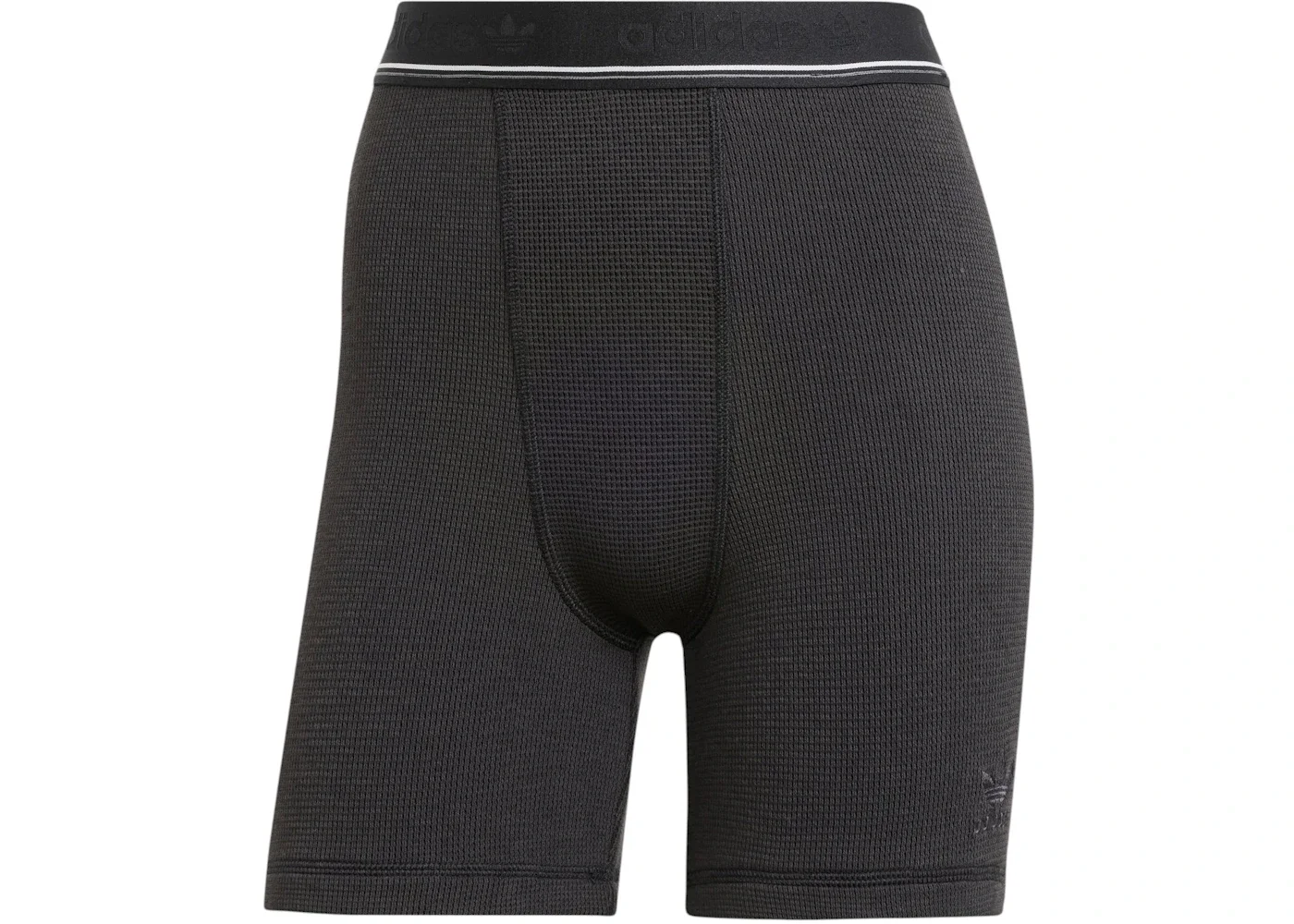 adidas Women's Waffle Boxer Shorts Black - 1
