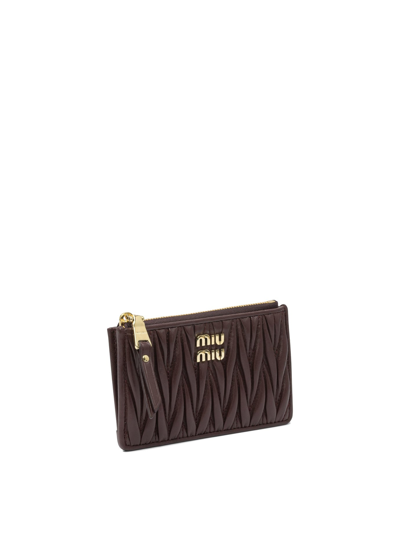 Miu Miu Matelassé Nappa Leather Card Case - 2